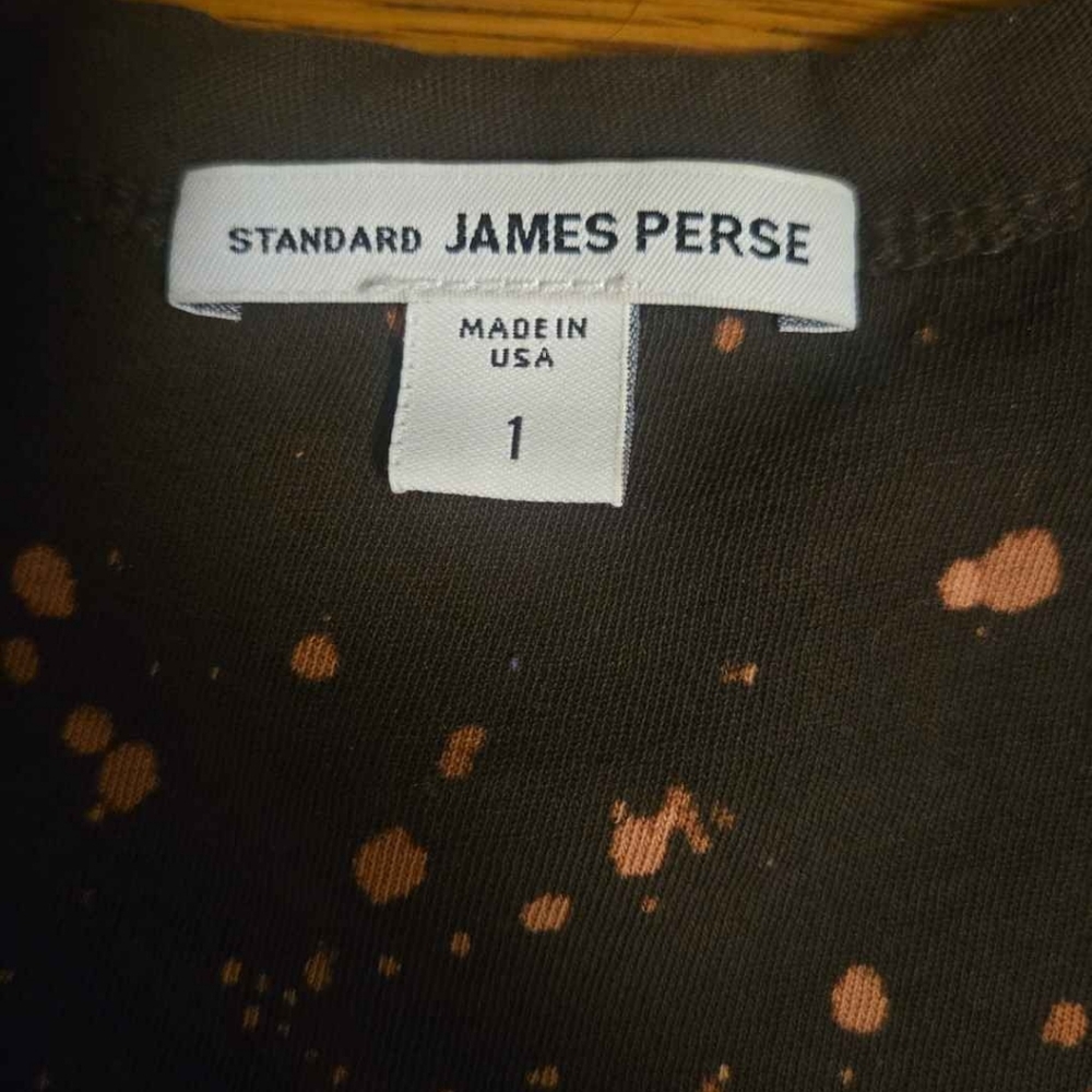 James Perse Bleach Splattered Dress - Picture 3 of 7